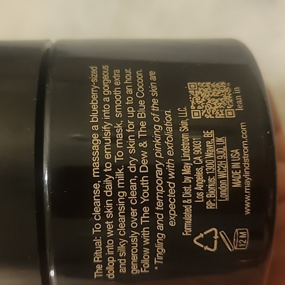 NEW May Lindstrom The Honey Mud Enzyme Acid Facial Mask Pudding Full Size 100 ML - Picture 8 of 9